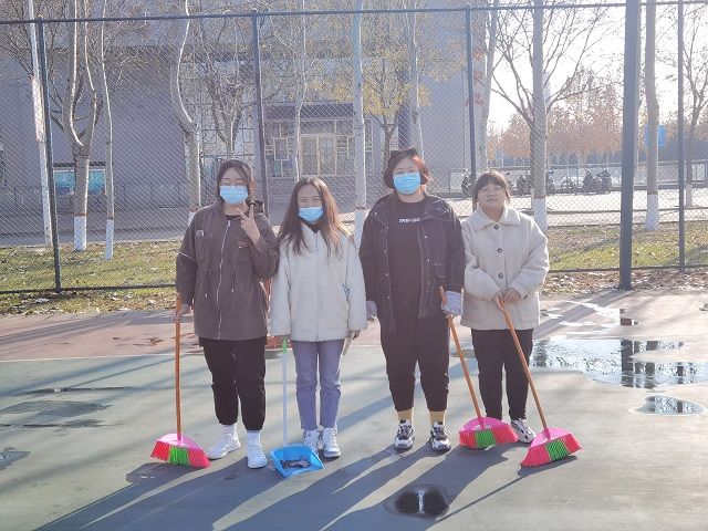 【完满班级】致力公益 卫护校园——食品与环境学院食安2003班完满班级活动