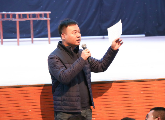 迎新晚会志愿者、演职人员动员大会召开