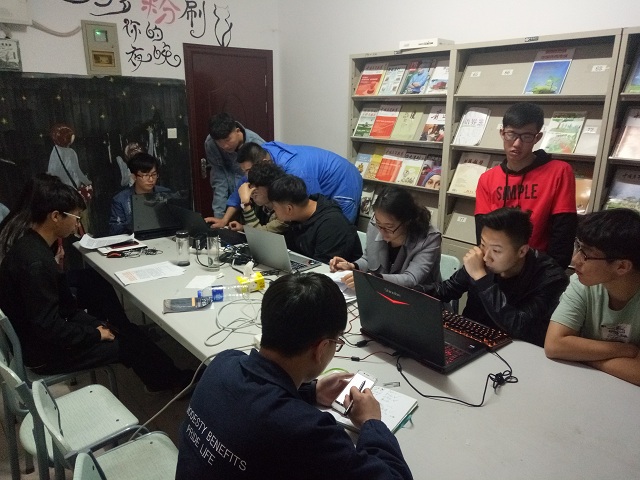 “行”动我心——远景学院创行团队备赛