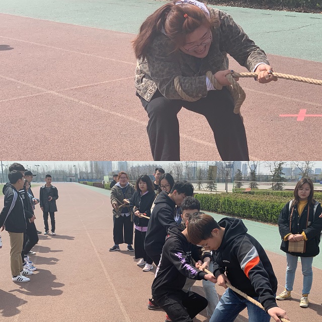 艺术传媒学院第五届全民运动季班级“拔河比赛”