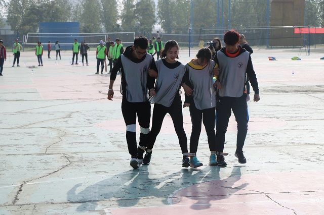 【信院力量·体联】寒秋冷风飒飒  青春活力依旧