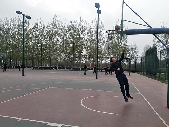 【完满班级】三分球争霸——大数据学院、信息工程学院物联网1701班完满活动