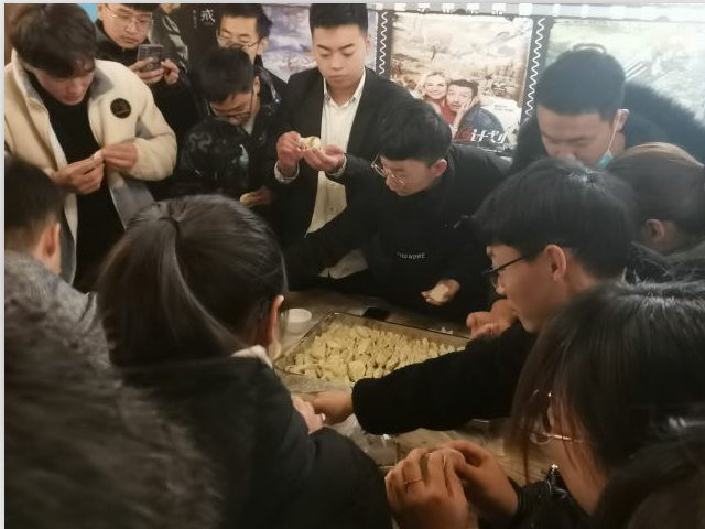 暖心冬至——智能工程学院冬至饺子宴