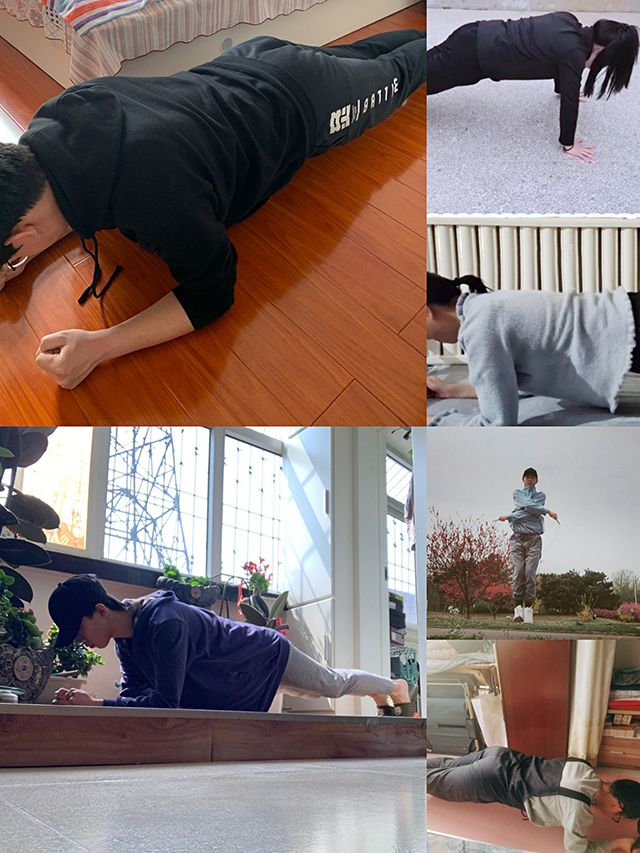 【完满班级】运动 治愈一切——艺术传媒学院视觉1903班举行“传播健康理念 展现青春活力”线上活动