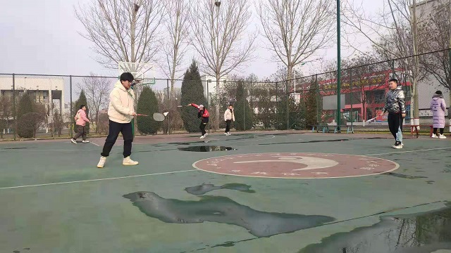 今天你打羽毛球了吗——大数据学院、信息工程学院计科2012班完满班级活动