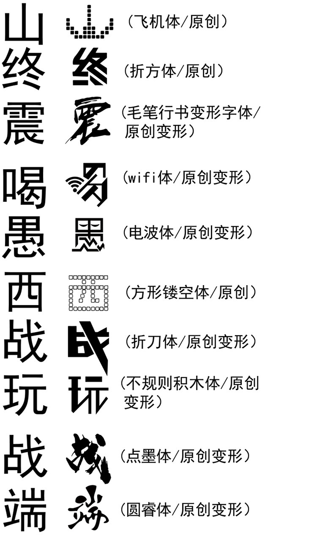 【完满班级】谈一场不分手的五千年恋爱——艺术传媒系视觉1501、1502班汉字设计大赛明德惟馨