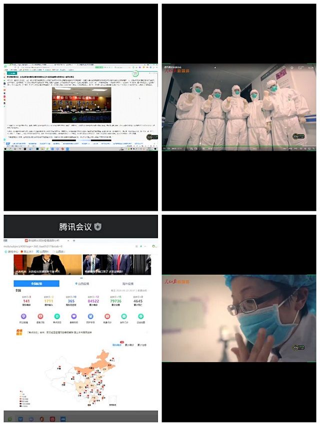 【主题团日活动】同心共疫 同屏共气———艺术传媒学院环设1806班举行主题团日活动