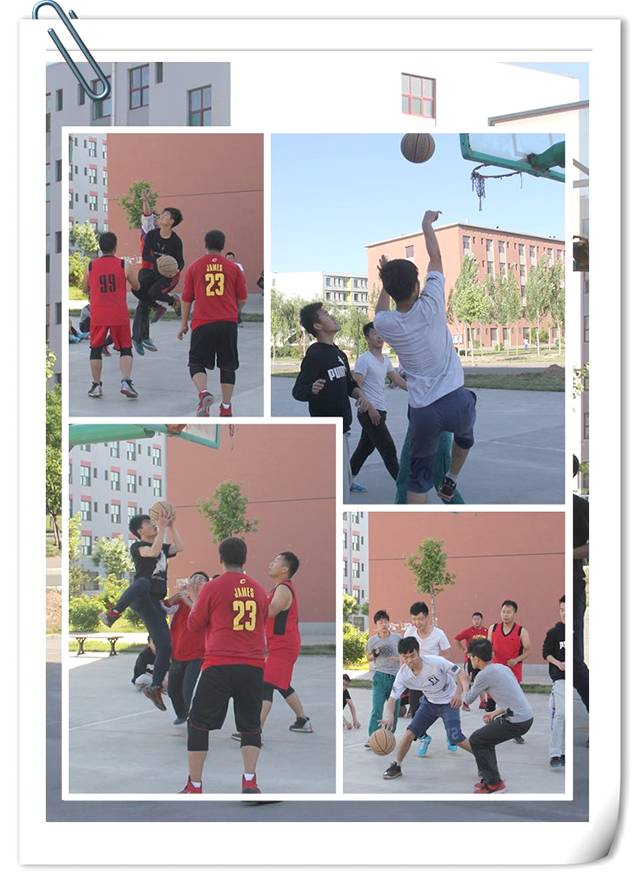 远景学院师生篮球友谊赛圆满结束
