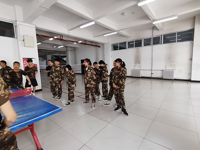 【完满班级】“乒乓有形 快乐无形”——网工2001班完满班级活动