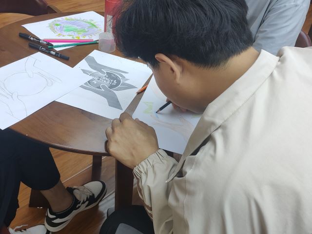 绿色使者 传递梦想——食品与环境学院笔舞青春第17期活动