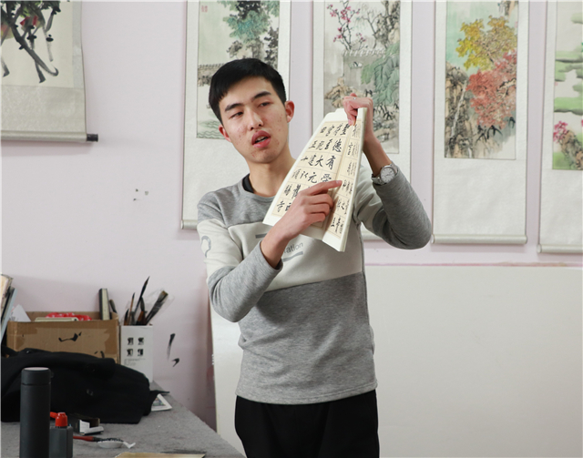 学长计划第709期:书法之韵 文化之魂 厚德载物 薪火相传——经济与管理学院学长计划第七期第八讲活动