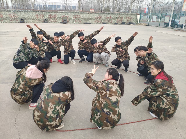 团结与智慧兼具 细腻与刚毅并行——智多星领航工程之干部培训计划户外素质拓展第一期