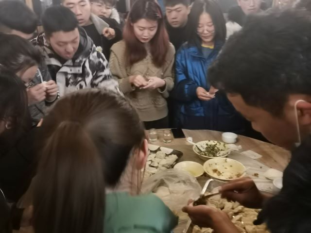 暖心冬至——智能工程学院冬至饺子宴