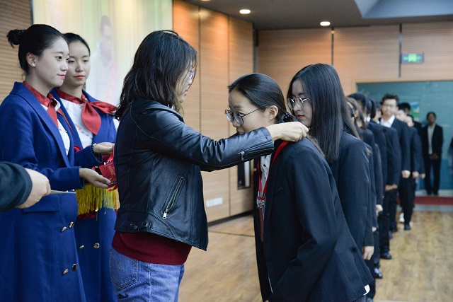 我校“青马工程”完满教育学生骨干培养计划第十期培训开班典礼隆重举办