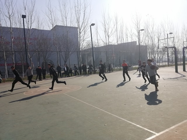 【完满班级】“挥动激情 放飞梦想”篮球联谊赛——计科1802班与网工1802班“无兄弟 不篮球”活动