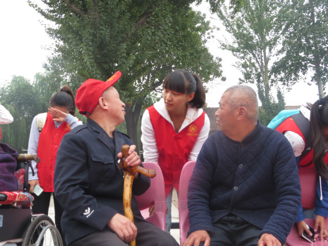 暖心工程第43期:我院志愿者参与太谷县为老敬老志愿服务活动