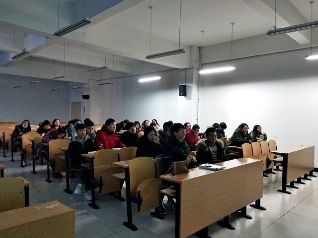 时不我待 行动就在此刻——环科系2016级班干部期末总结大会