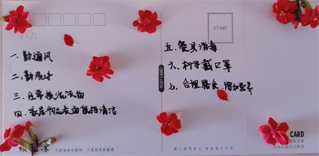 暖心工程第489期:朝夕行动·以花传情