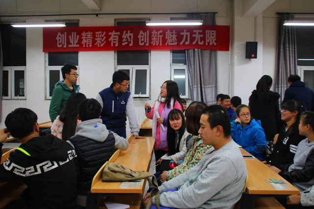 机电系与外语系“宣传科协交流”活动