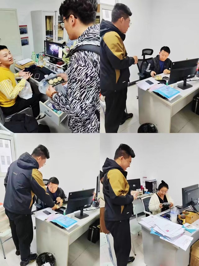 【完满团支部】糍粑圆圆 重阳满满——经济与管理学院行管2202班完满团支部活动