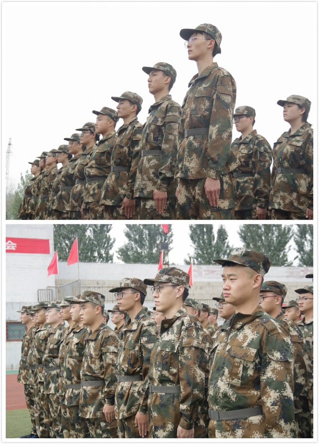 【军训特辑】新生开学“第一课”：斑斓迷彩 青春印记