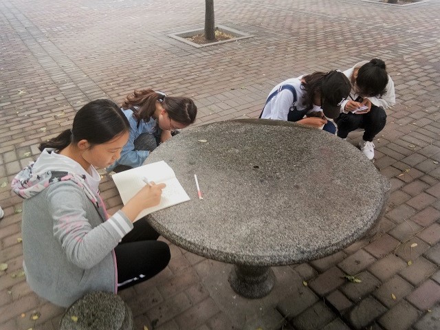 【完满班级】艺术用水墨 抒情寄山水——食品与环境学院环科1701班举办完满班级活动