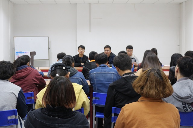 今天 让你来做“达康书记”——环科系首次学生干部轮岗制体验