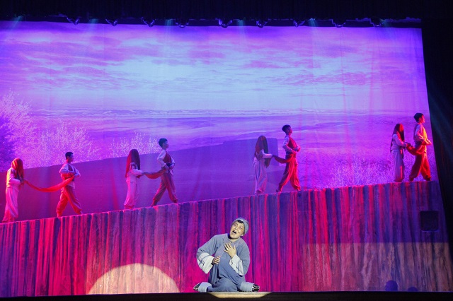 山西戏剧职业学院大型说唱剧《解放》华丽亮相