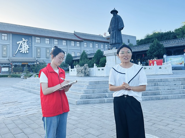 【三下乡】进廉吏故里·讲解员韩小琴与清“莲”来堡的十年相守——经济与管理学院“经”缘晋乡实践团汲知篇
