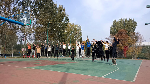 【完满班级】篮球争霸赛——智能工程学院机制2101班完满班级活动