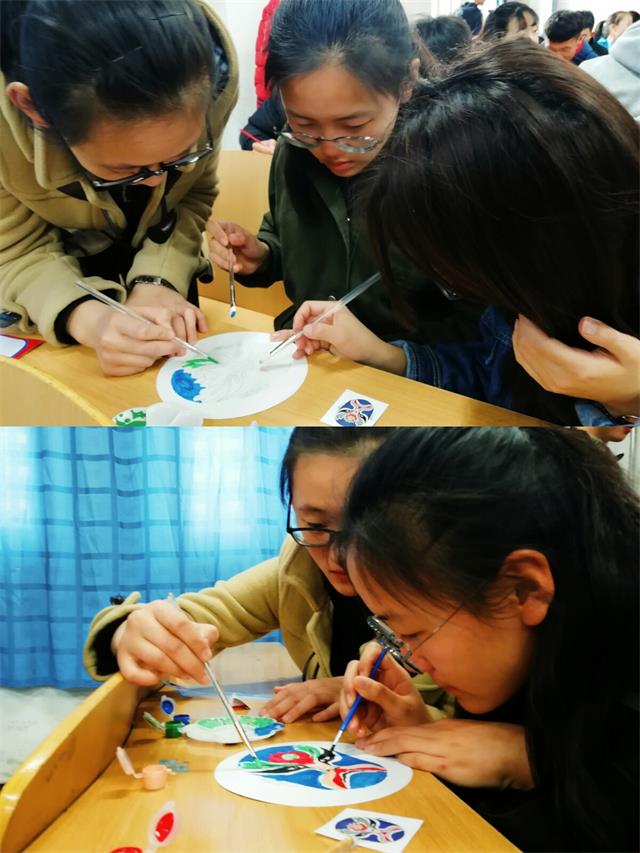 脸上的艺术 不朽的文化——机电工程系首届“绘京剧脸谱 扬国粹精神”绘脸谱大赛