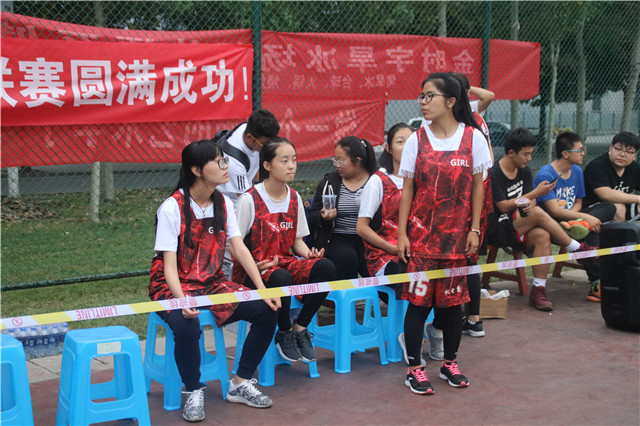 前途艰险都无所谓 我们为成功而战——机电工程系新生女子篮球争霸赛