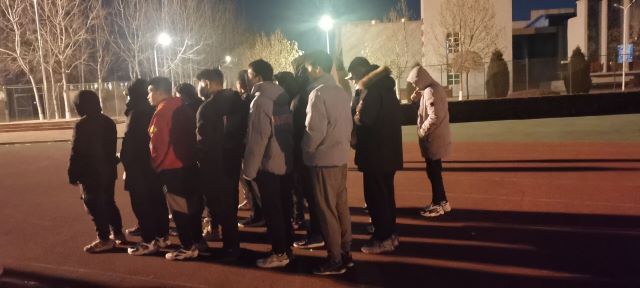 【完满班级】快乐晨跑——电气2001班完满班级活动