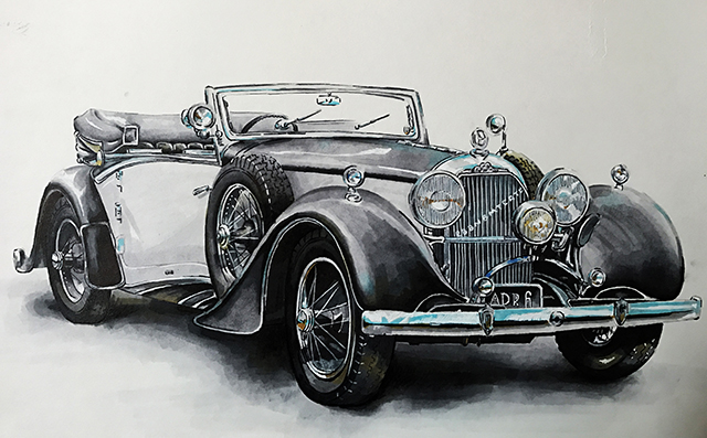 【完满班级】以梦为马 驿路风华——艺术传媒系2014级视觉、产品、服装专业举办流光“艺”彩手绘活动