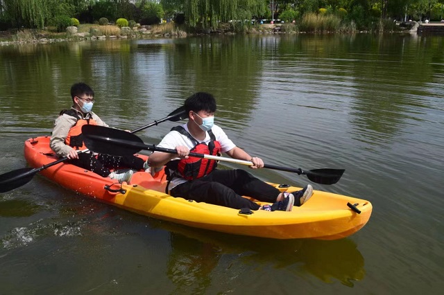 【完满班级】皮划艇竞技赛——远景2107班10月完满班级活动