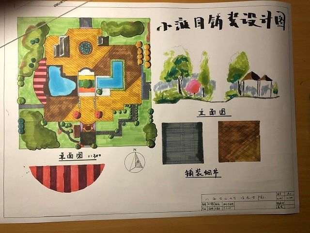 【完满班级】感受园林设计 提升手绘技巧——食品与环境学院园林1803班完满班级活动