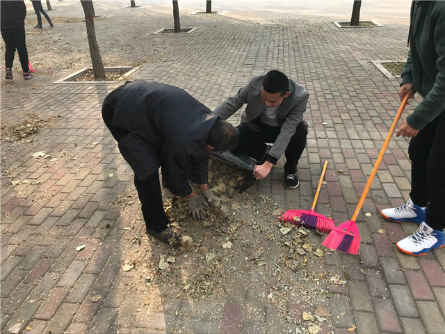 【完满班级】可怜秋叶无人识 林中萧瑟冷风知——机电工程系自动化1701班举办完满班级活动还信院一抹清洁