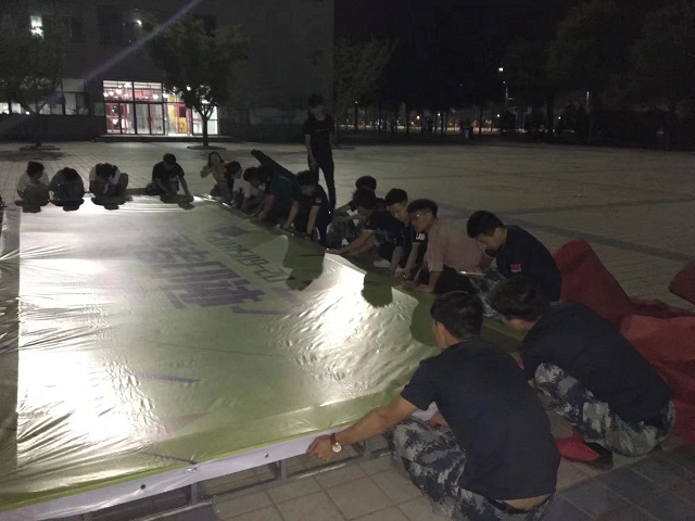 【信院力量•学生会】未曾惧 滤尽黄沙显英气