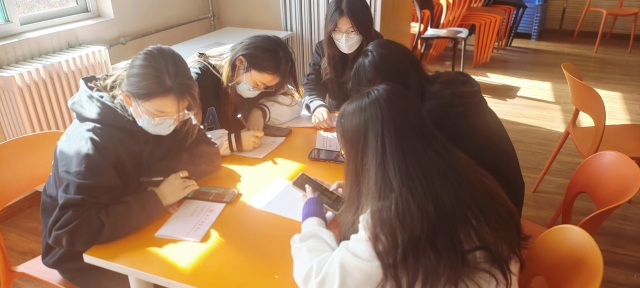 【完满团支部】书法携心 以笔抒情——淬炼·国际商学院财务2104班完满团支部活动