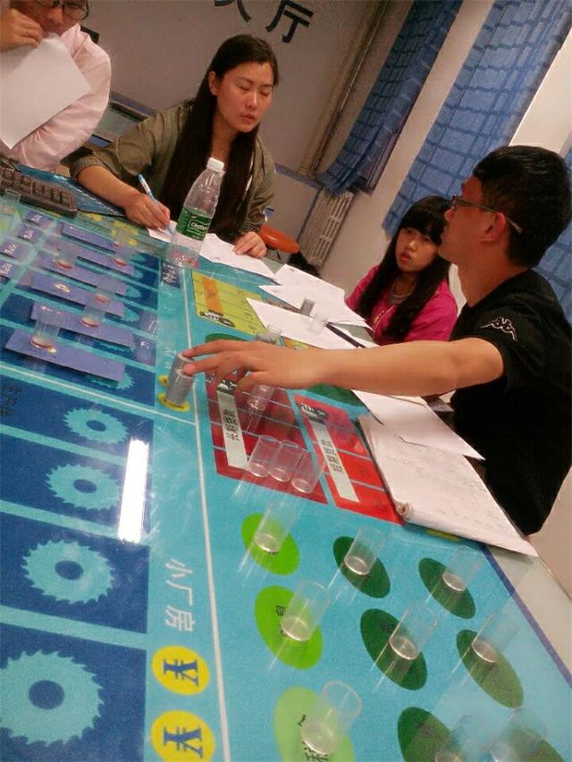 工管系举办第二届“工管合伙人”ERP沙盘模拟大赛