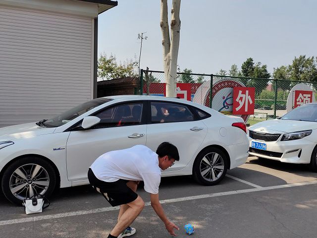 【完满班级】风驰电掣 你争我夺——艺术传媒学院环设1903班举办沙包竞技活动