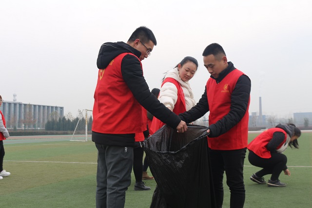 【完满班级】善行青春 养成公益——园林1604班举办完满班级公益活动