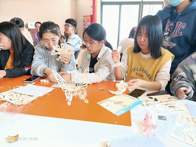 【完满班级】思与设计 手工艺术——食品与环境学院动医2003班完满班级活动