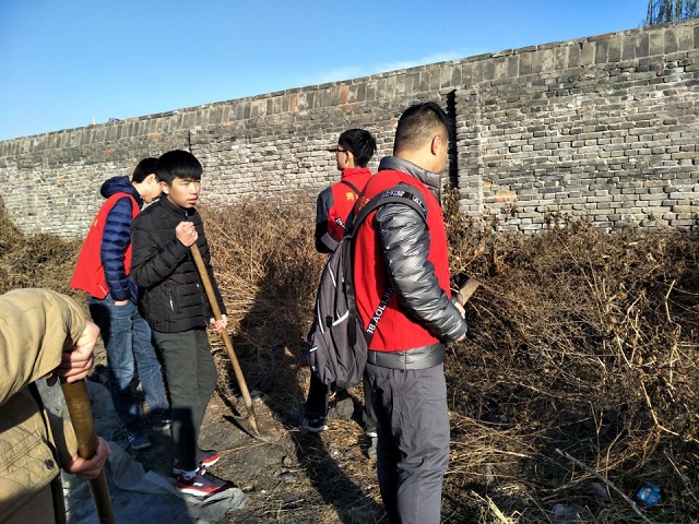 【完满班级】我就在这里 等风也等你——环科系食品1701班夕阳红敬老院之行