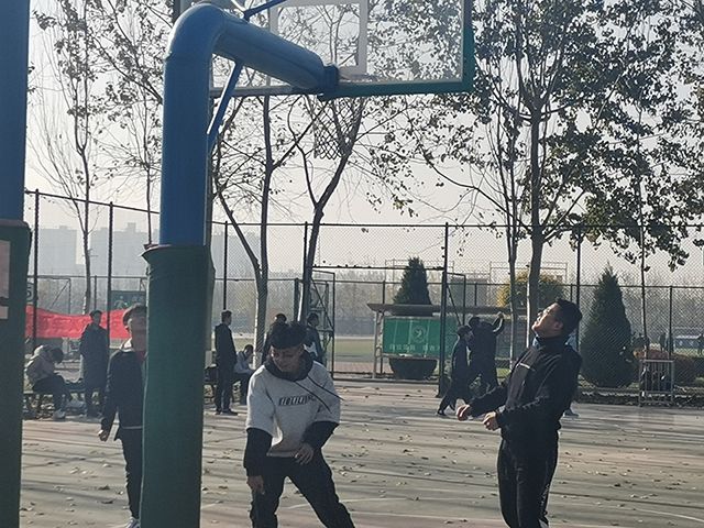 【完满班级】魅力金秋 激情篮球——食品与环境学院园林1801班完满班级活动