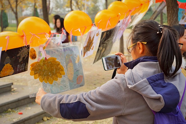 叶落何以青衫薄 笔触岂言不相思——环科系第四届“朝花夕拾”树叶原创情书大赛