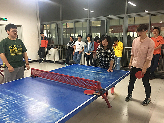 【缤纷百团】势不可挡乒乓球社开展第六届乒乓之夜混双联赛