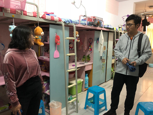 【1+1>2】“双院”老师访宿舍 协作合力暖人心