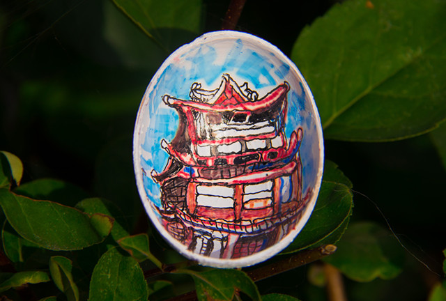 前行第162期:箕城书院学子手绘家乡美景