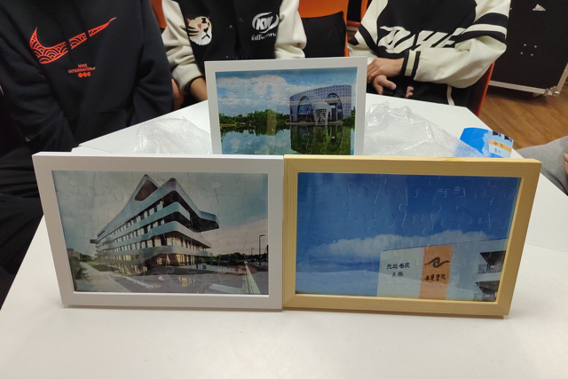 心中母校情 手中校园景 憧憬留学梦——淬炼·国际商学院FOM项目开展拼图大赛